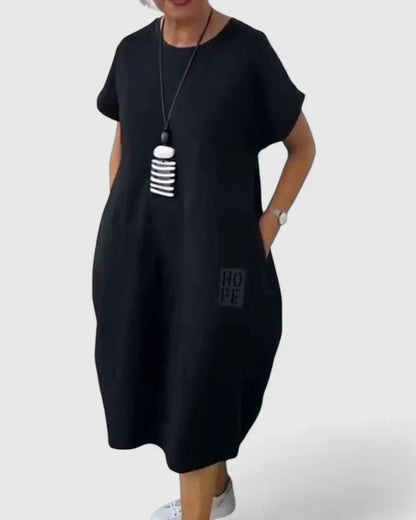 AUBREY – VESTIDO TÚNICA RELAJADO ESPERANZA