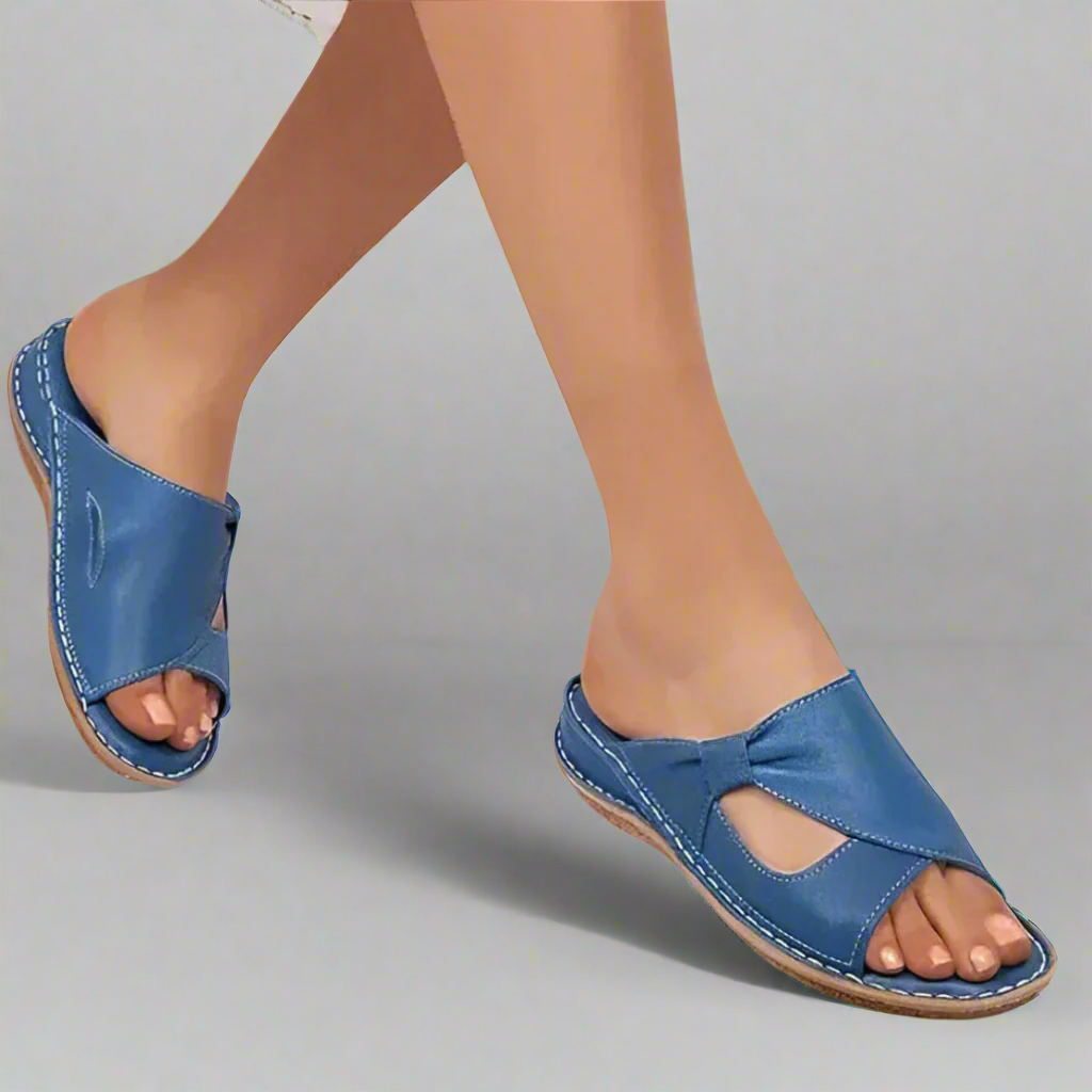 Alina - Sandalias Slip-On Acogedoras