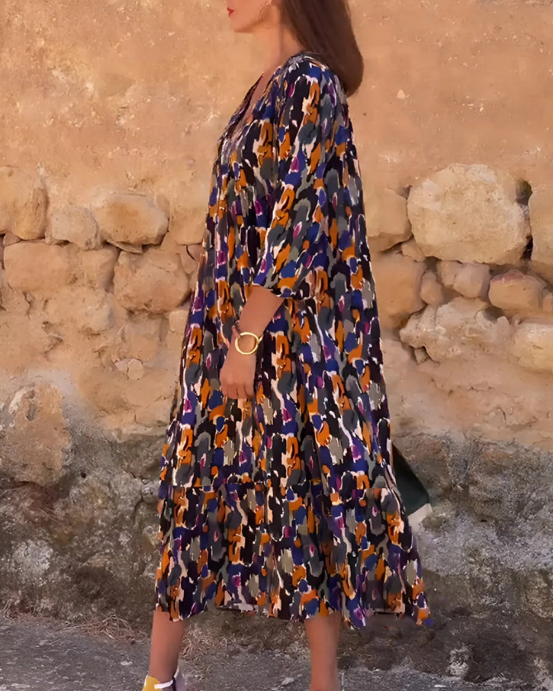 ASIRA - VESTIDO IMPRESO BOHO