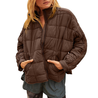 APRIL™ – Chaqueta Puffer Compacta y Ligera con Cremallera