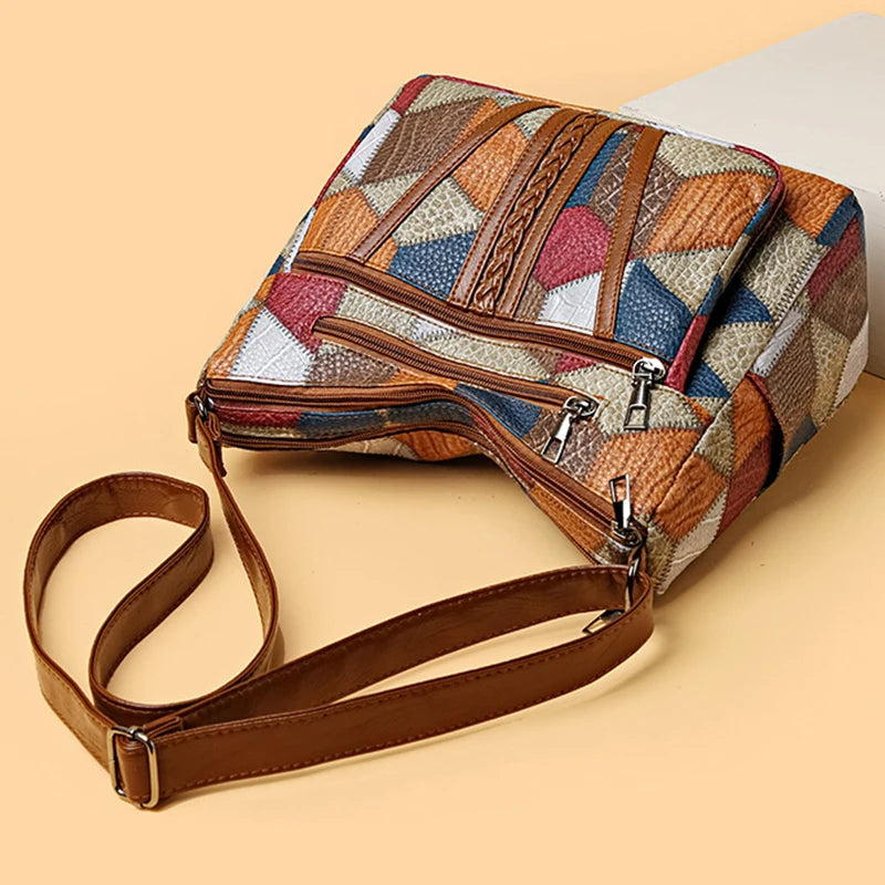 Bolso de Mano de Cuero PU Madge