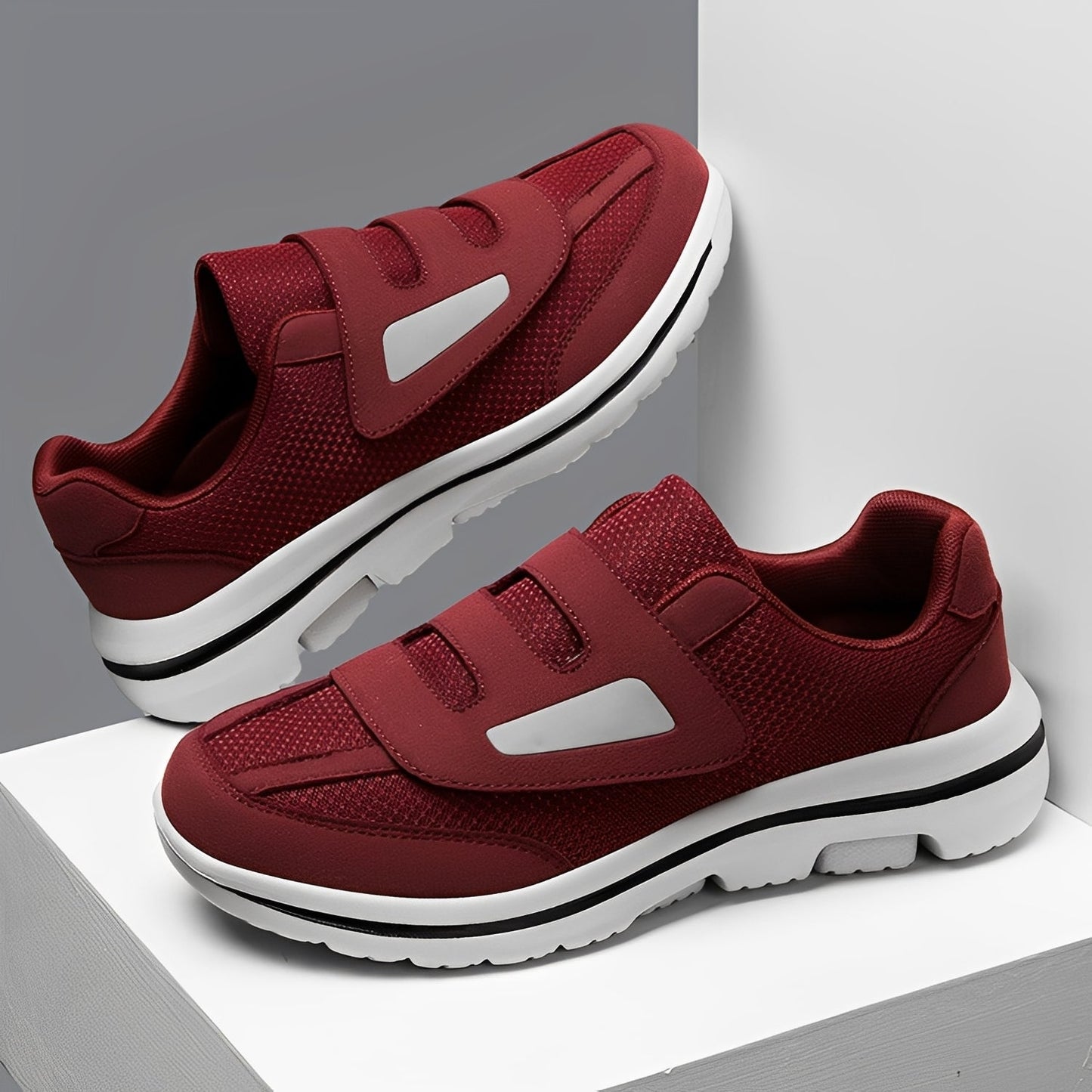 Justin - Zapatos elegantes con suela blanca para mujeres