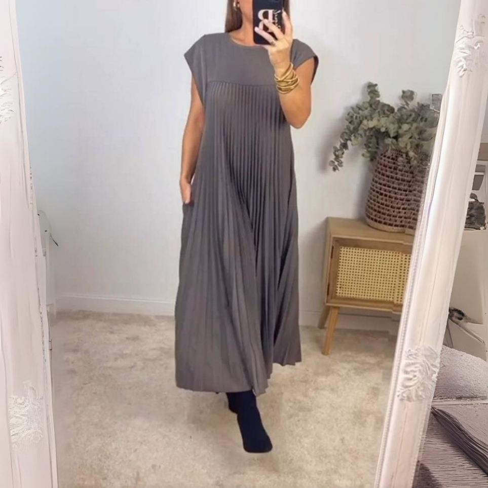 Seline® | Vestido Plisado Ligero y Fresco