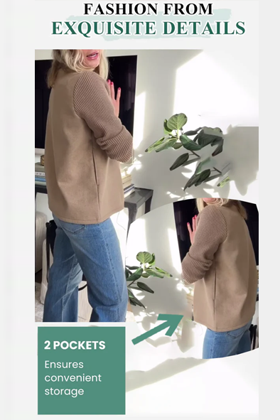 Alesia - Blazer Casual Elegante con Botones