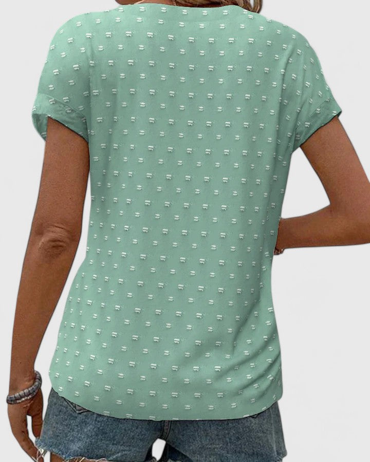 Miles | Camiseta Cómoda de Cuello en V
