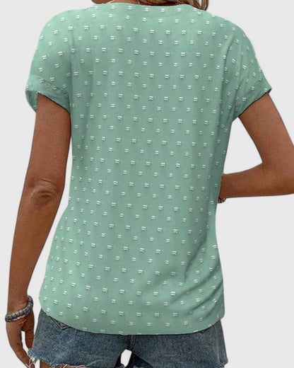 Miles | Camiseta Cómoda de Cuello en V