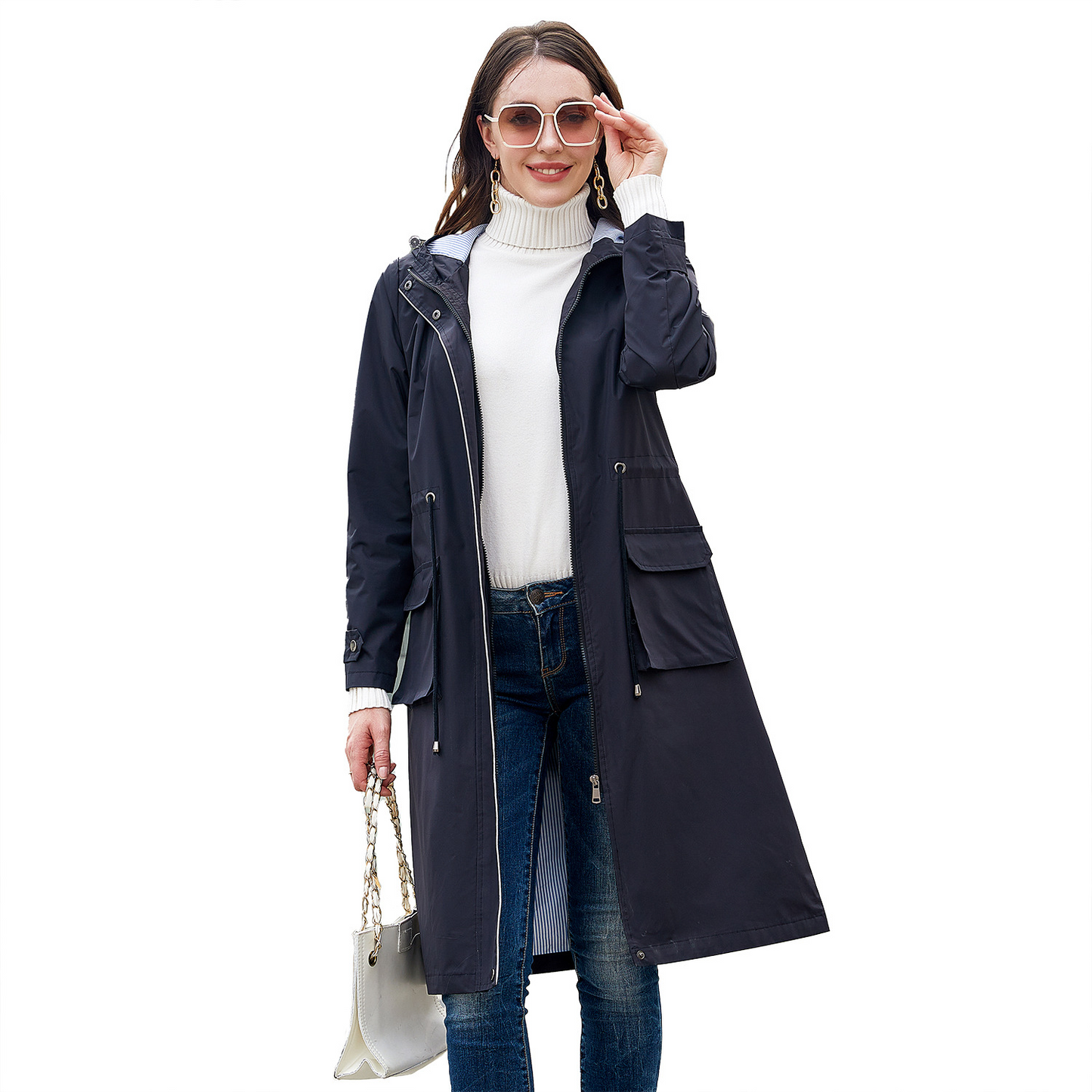 Bethany - Trench Coat Impermeable y Estiloso