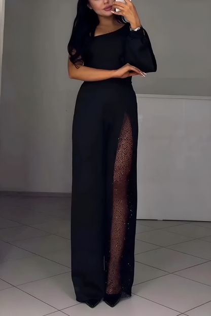 Inés | Mono Elegante con Abertura