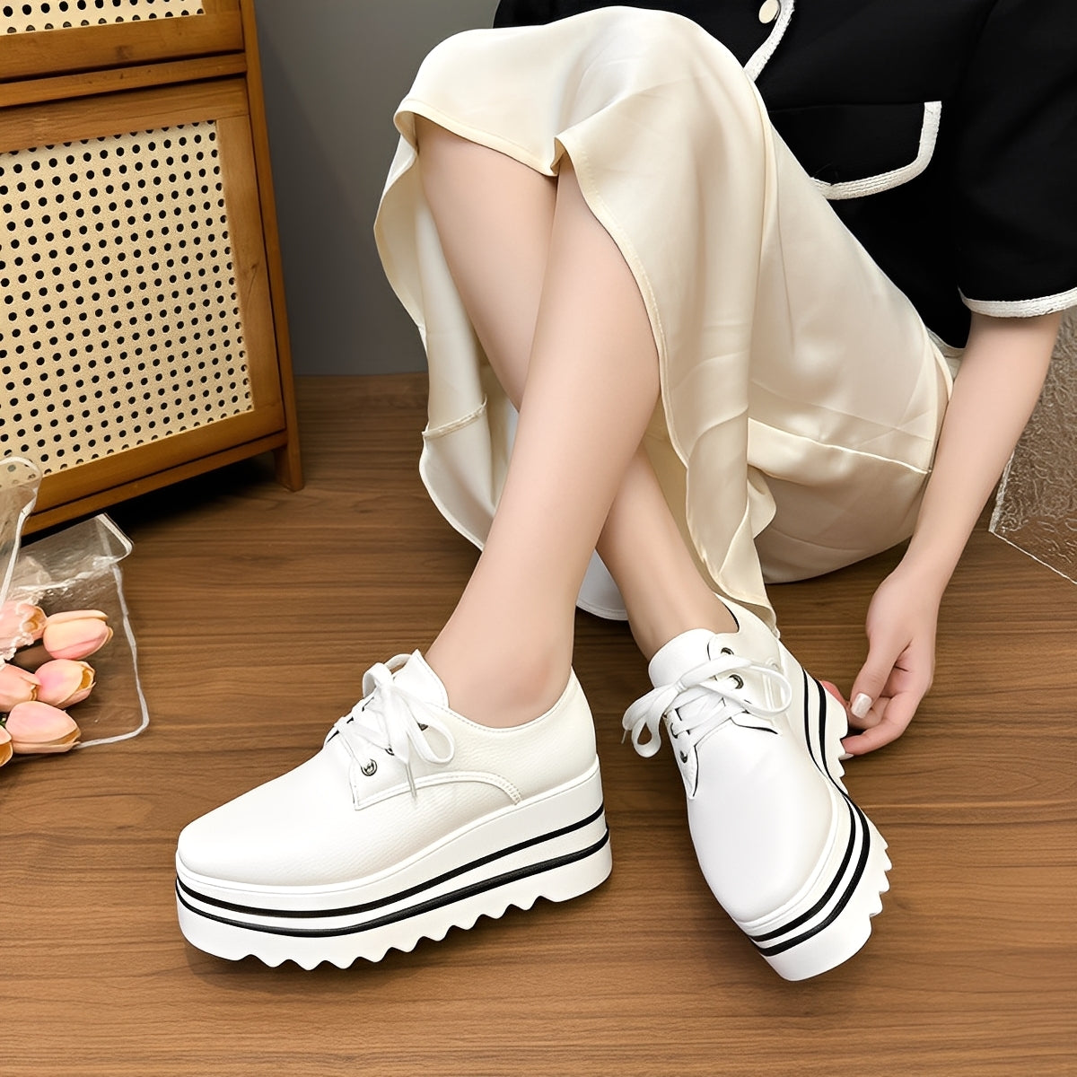 Cassie - Zapatos de plataforma modernos para mujeres