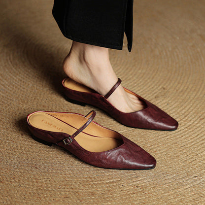 Sasha - Elegantes sandalias de cuero para mujer