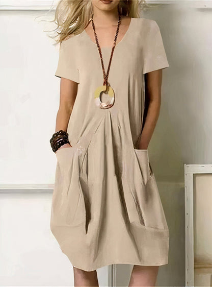 Kwani | Vestido Casual Fluido Simple