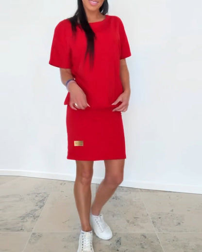 Karina – Vestido de Elegancia Casual para Uso Diario