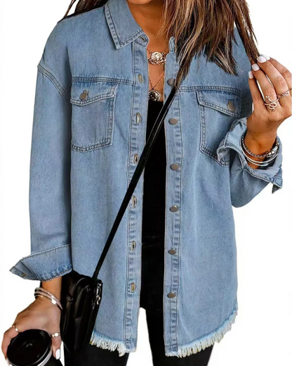 SUSANE - Chaqueta de Denim Clásica