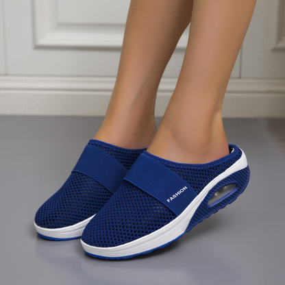 Myrna - Sandalias ortopédicas casuales con malla para mujeres
