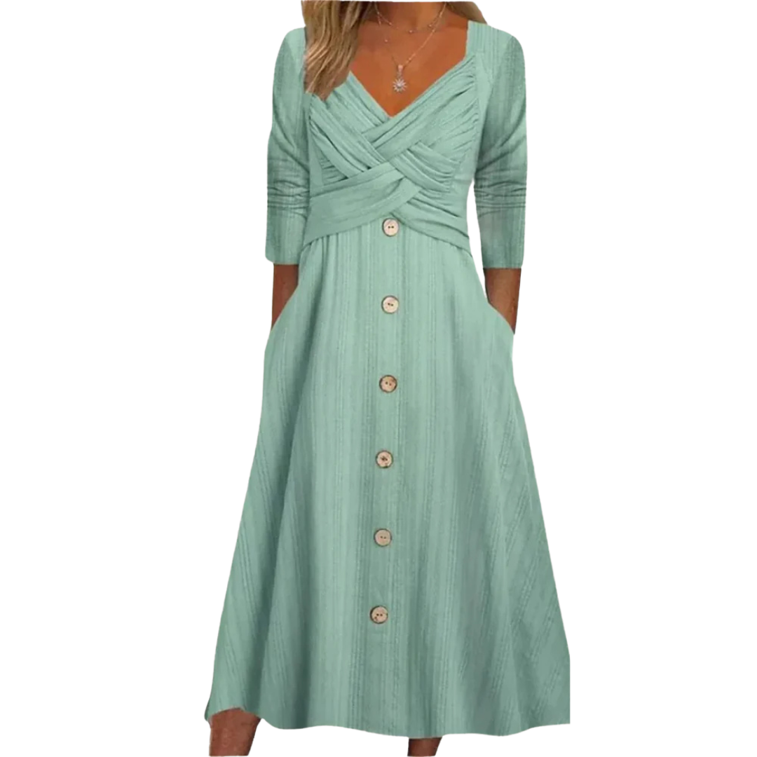 Ella™ - Vestido elegante con cobertura del abdomen