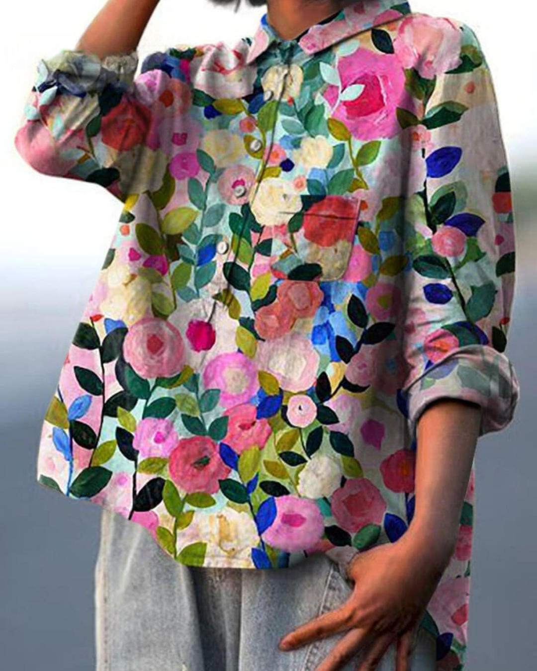 BLUSA SERAPHINA I RETRO-FLOWER