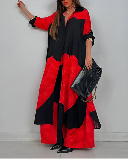 AMARA – CONJUNTO DE DOS PIEZAS CON DRAPEADO ELEGANTE