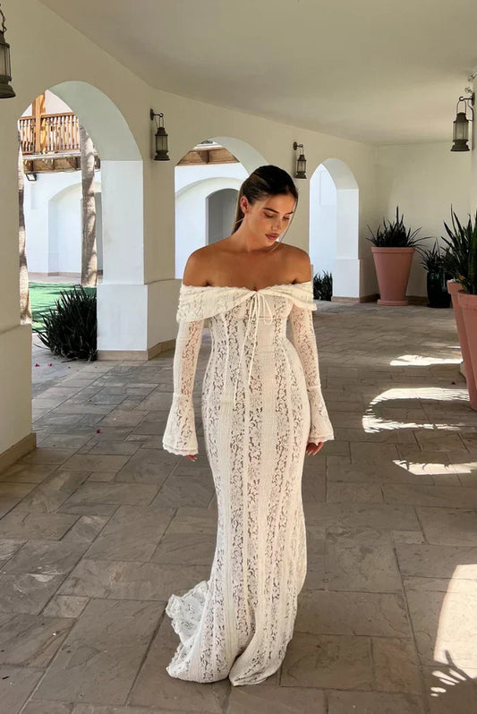 Georgetta | Vestido Maxi de Encaje
