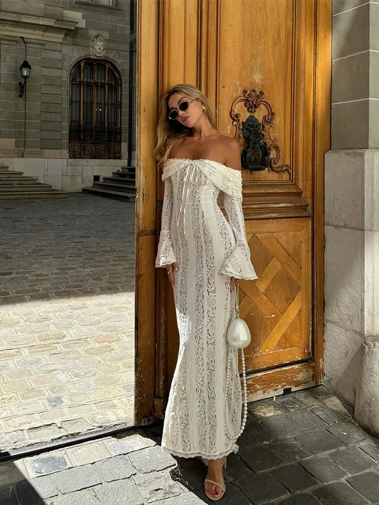 Georgetta | Vestido Maxi de Encaje