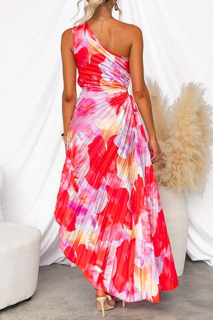 Adeline™ | Vestido de Noche Tropical Vibrante