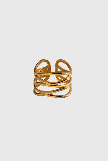 Catalina | Anillo de Acero Inoxidable Elegante