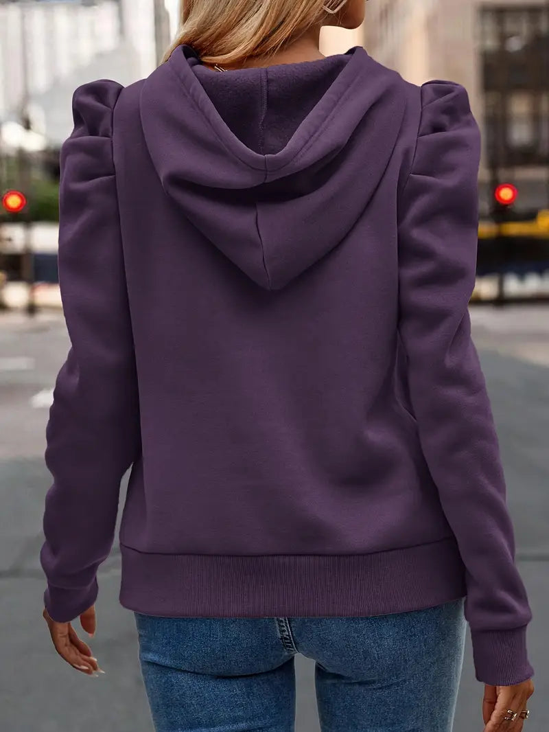 Nandita - Sudadera con Capucha de Manga Larga Transpirable