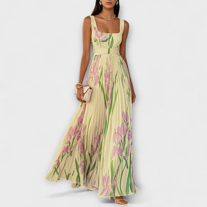 SOFIA – VESTIDO MAXI DE ELEGANCIA FLORAL