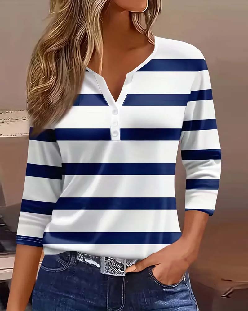 ANNALENA LA BLUSA RAYADA ELEGANTE