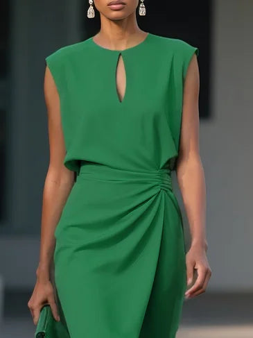 María | Vestido midi de diseñador