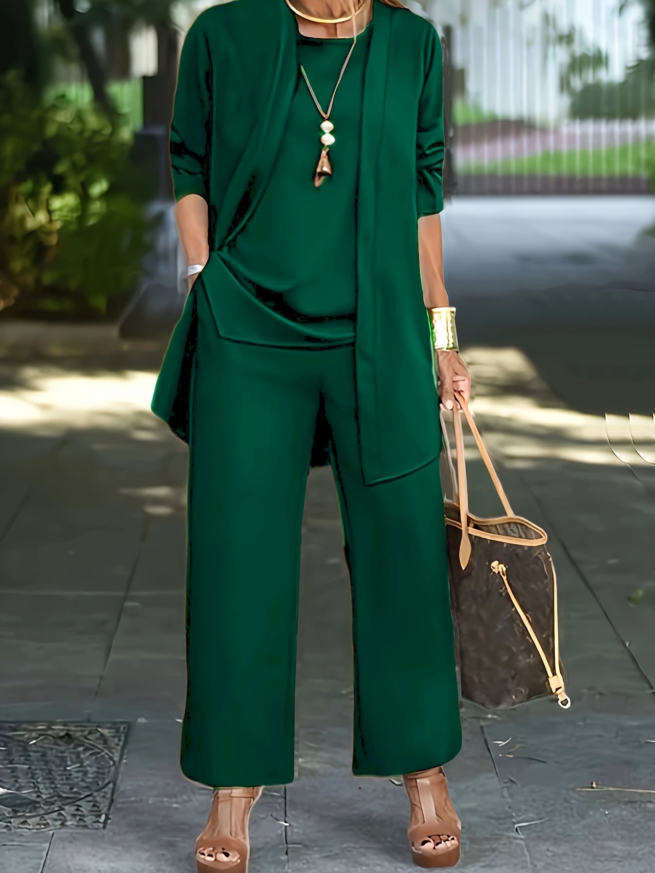 Layla™ - Conjunto de Tres Piezas Chic y Elegante
