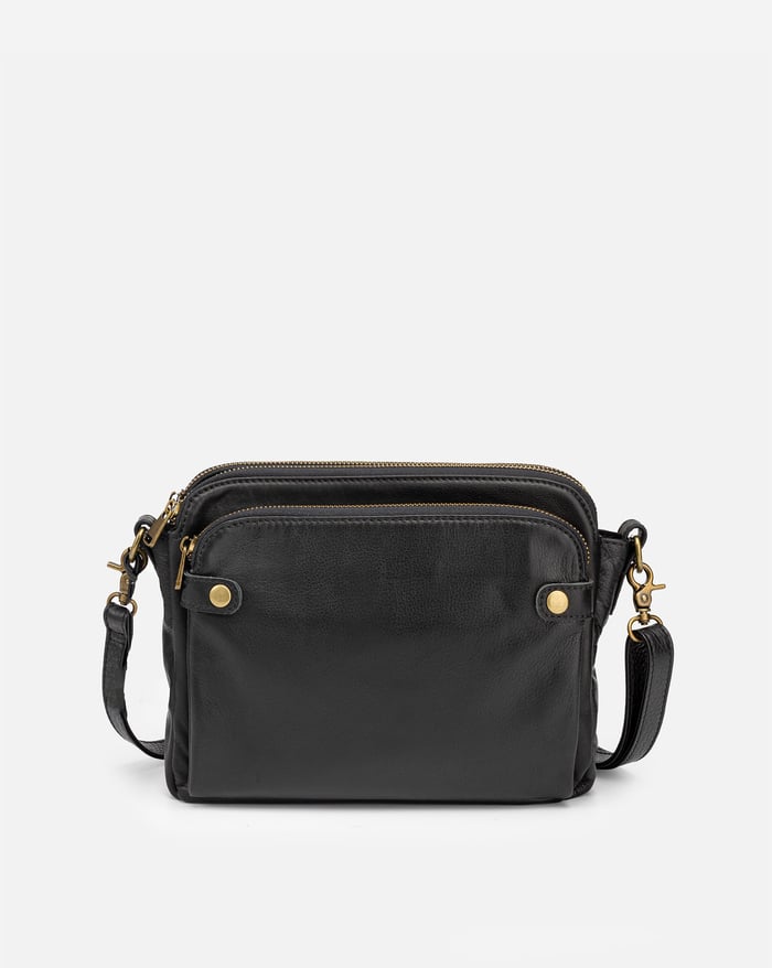 Jovie - Elegante Bolsa Cruzada de Tres Capas