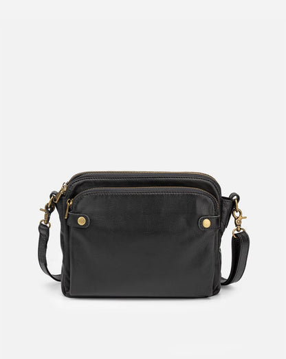 Jovie - Elegante Bolsa Cruzada de Tres Capas