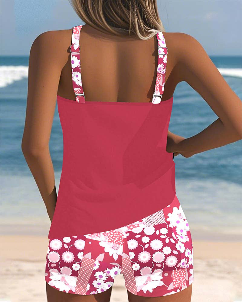 KENDALL – CONJUNTO TANKINI ISLAND BLOOM