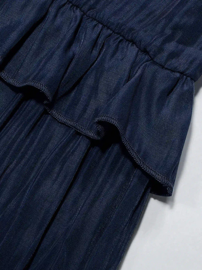Mabel | Vestido Maxi Ruffle Breeze