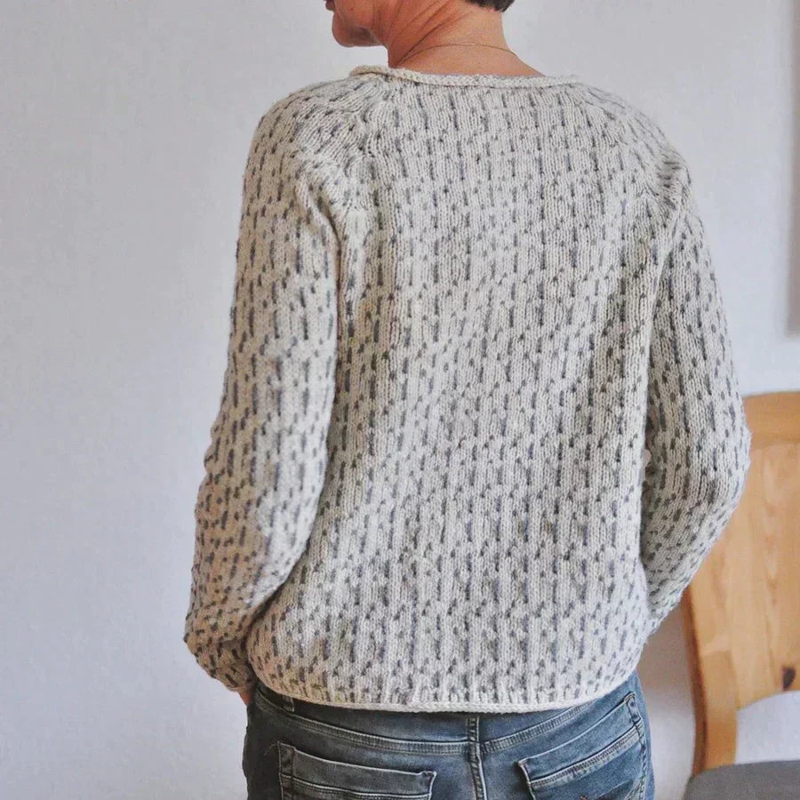 Linda | Suéter Elegante de Cuello Bateau