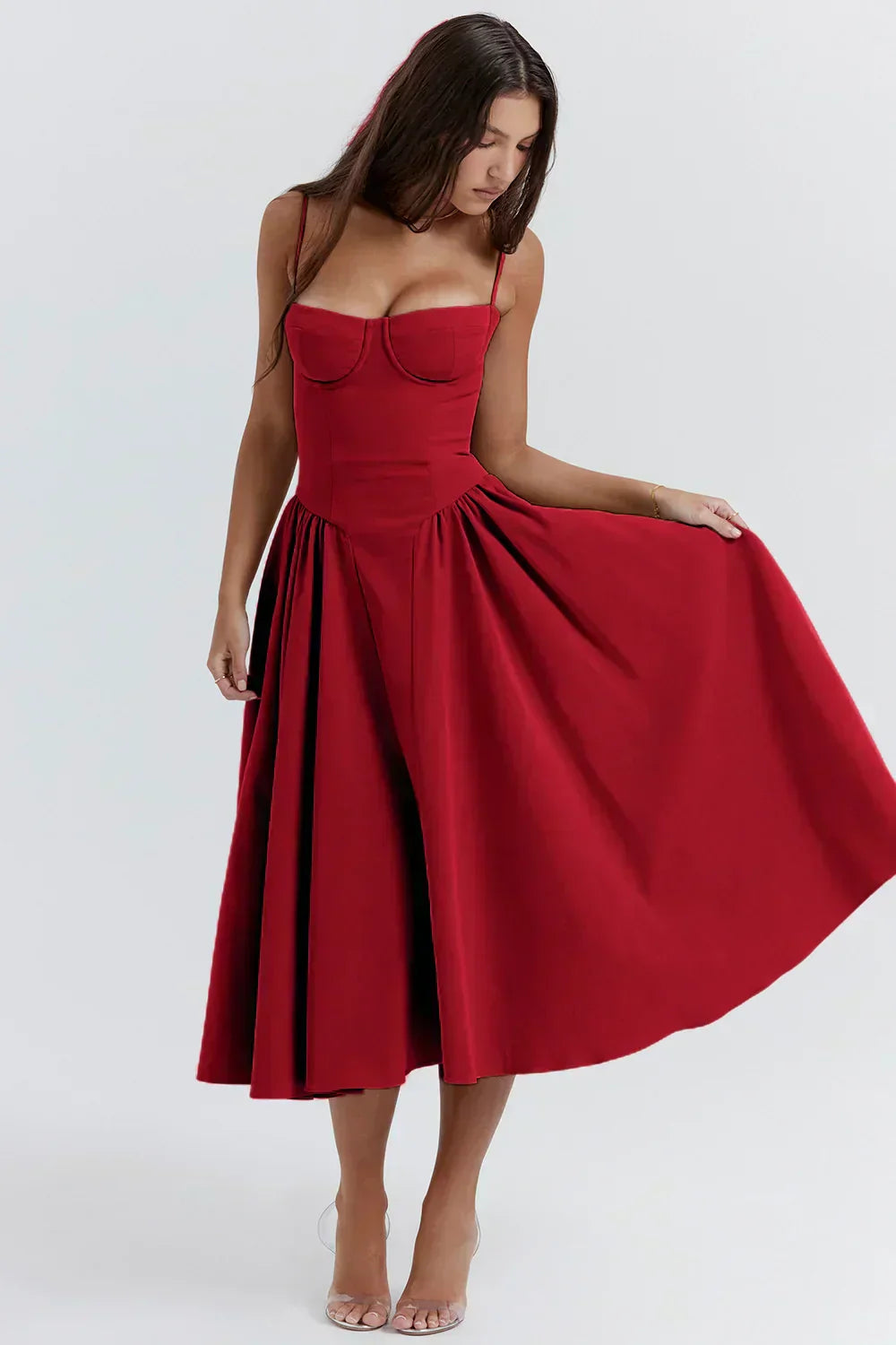 Elara | Vestido de Verano Corsé Elegante