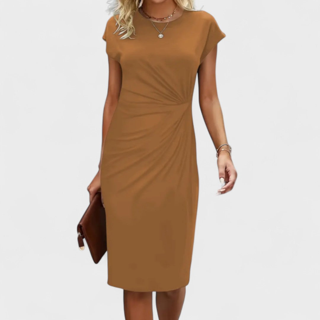 AMANDA – VESTIDO DE ELEGANCIA ESCULPIDA