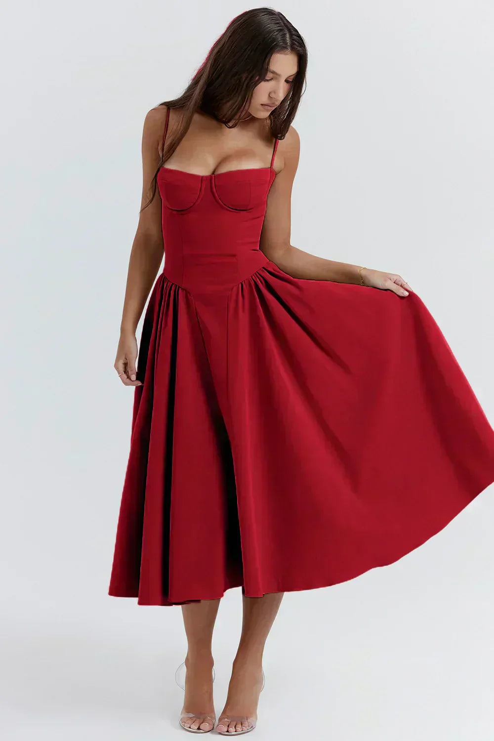 Elara | Vestido de Sol con Corsé Elegante
