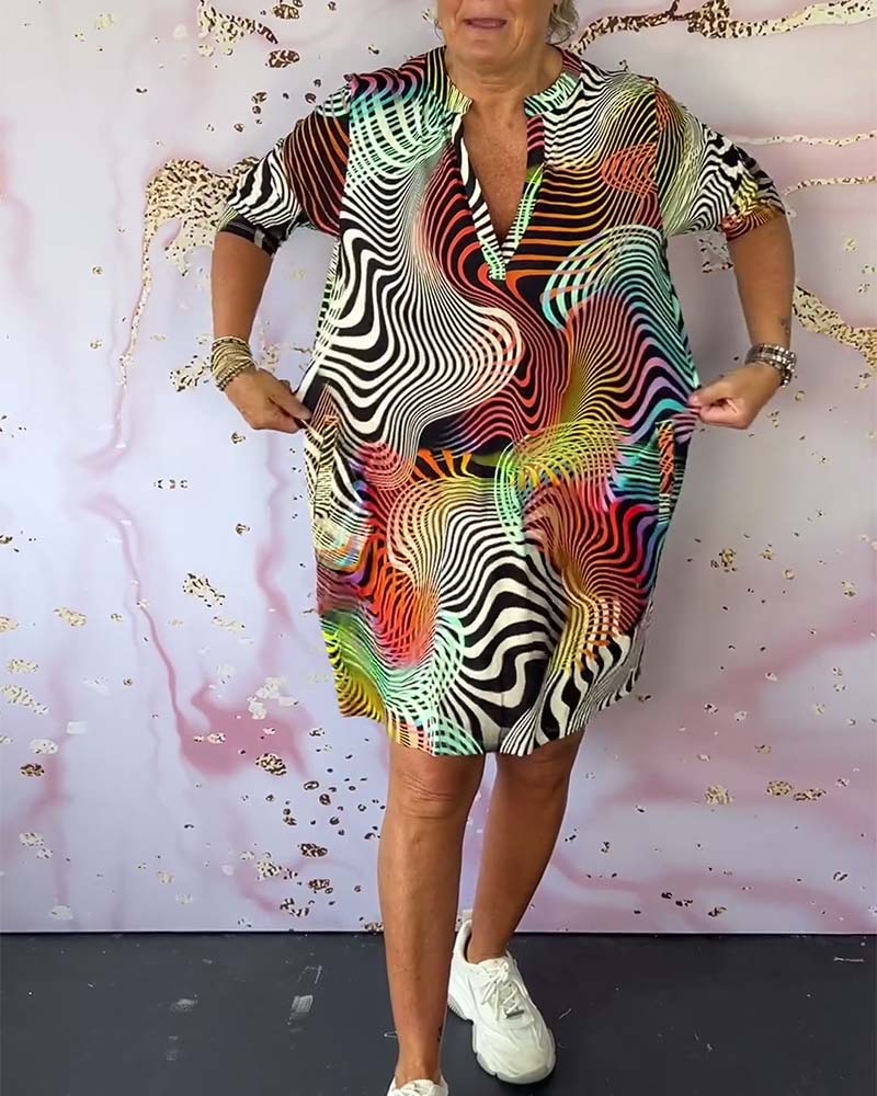 Ria - Vestido Colorido