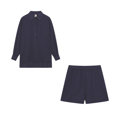Elizabeth - Conjunto de Camisa y Pantalones Cortos Frescos