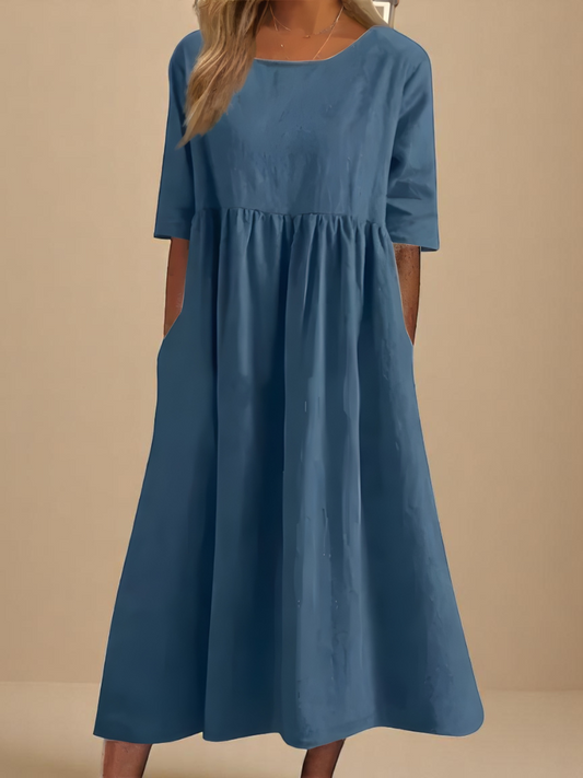 GRACE – VESTIDO MIDI LIGERO DE DÍA