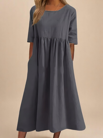 GRACE – VESTIDO MIDI LIGERO DE DÍA
