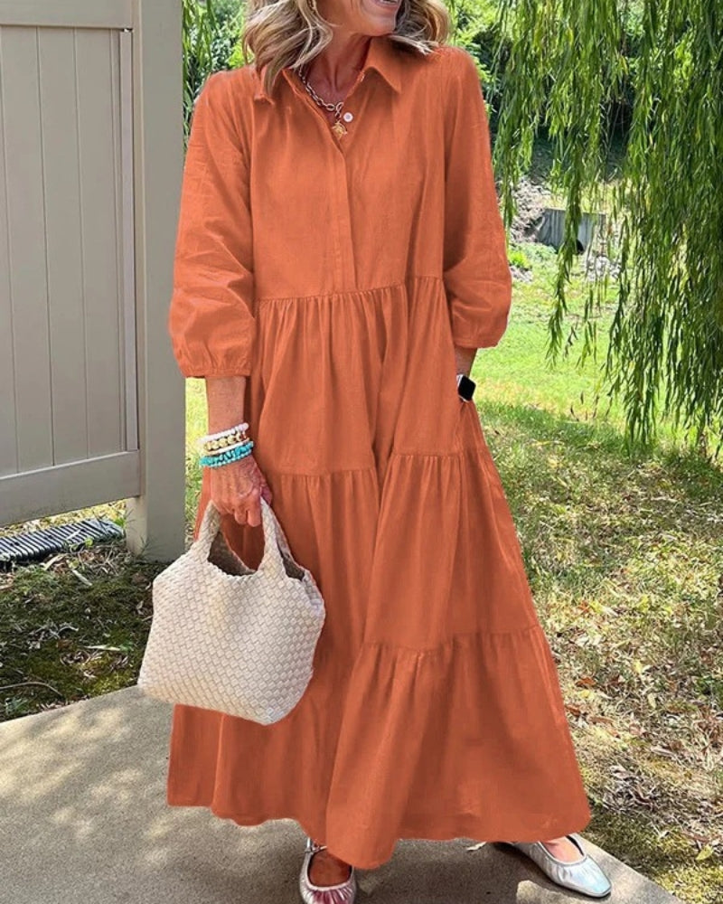 DARANA - Vestido maxi atemporal