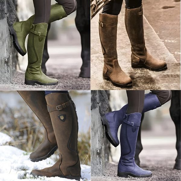 Botas de Soporte de Cuero Premium