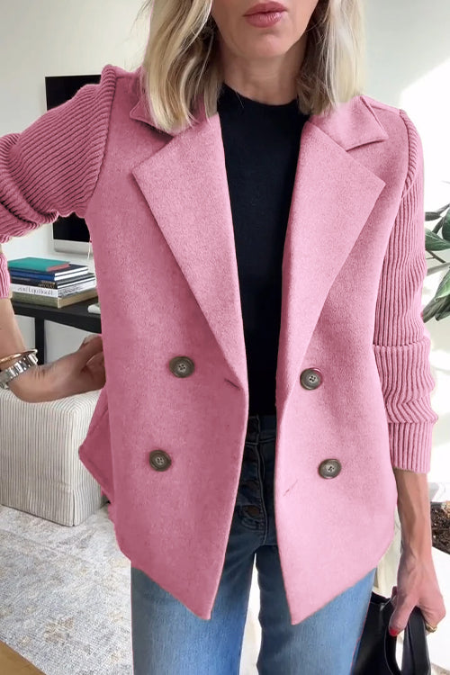 Lenora™ - Blazer de Manga de Punto Chic Premium