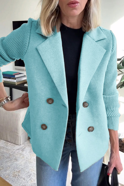 Lenora™ - Blazer de Manga de Punto Chic Premium