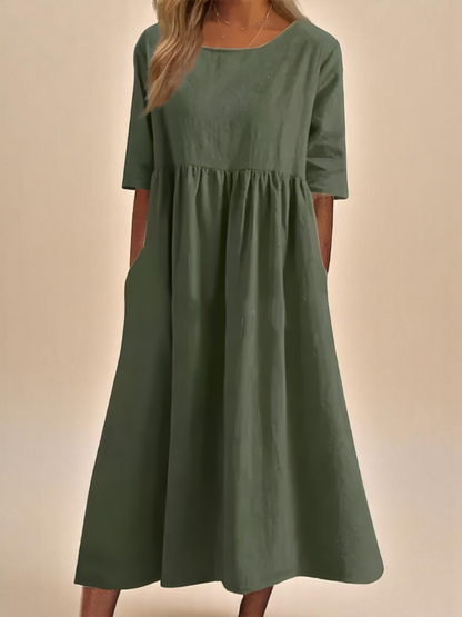 GRACE – VESTIDO MIDI LIGERO DE DÍA