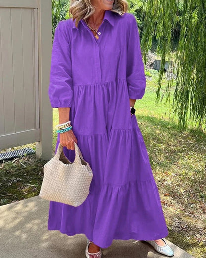 DARANA - Vestido maxi atemporal