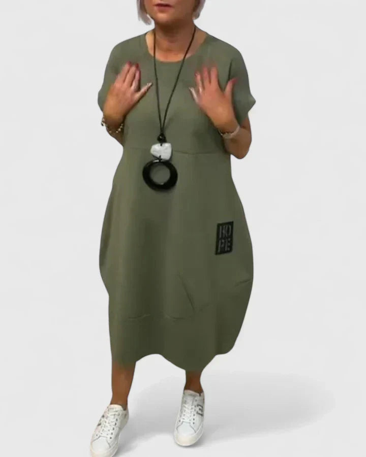 AUBREY – VESTIDO TÚNICA RELAJADO ESPERANZA