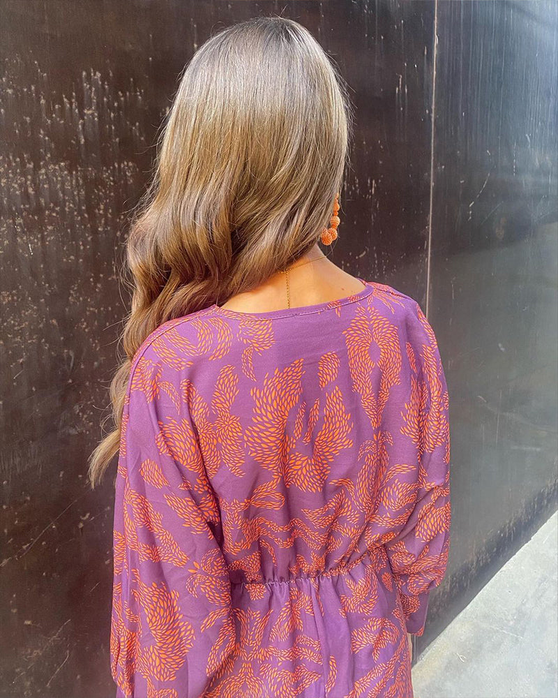 CAMILLE – VESTIDO TWIST DE MIRADA DORADA